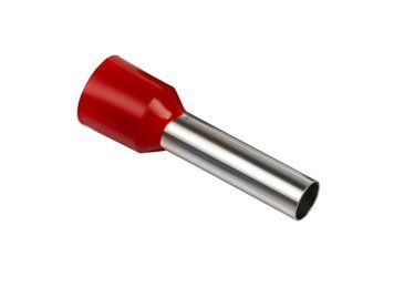Наконечник втулковий з ізоляцією HB 10-12 Червоний KM-VTUL-HB-10/12_RED фото