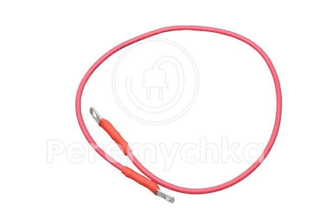 Перемичка для АКБ Переріз 35 кв.мм Червона, Довжина 10 см, Діаметр отвору 8 мм Cable35-pv3_ngd фото
