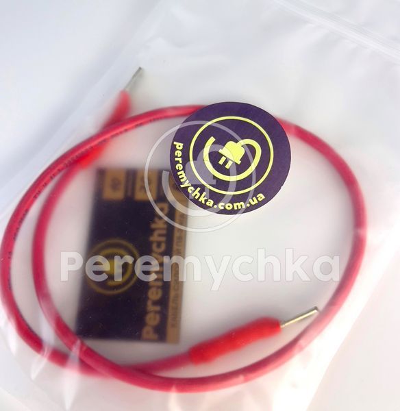 Перемичка для АКБ Переріз 6 кв.мм Червона, Довжина 20 см, Діаметр отвору 5 мм Cable6-pv3_ngd фото