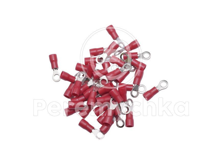 Наконечник кільцевий RV 1,25-4 (0,5-1,5/4) Червоний KM-KLC-RV-1,25/4_RED фото