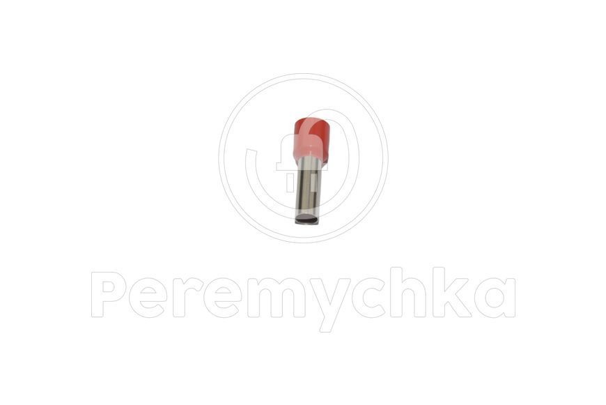 Наконечник втулковий з ізоляцією НТ 16-18 Червоний ASCO-VTUL-НТ-16/18_RED фото