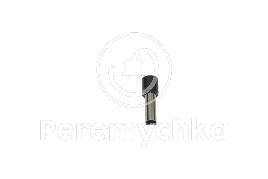 Наконечник втулковий з ізоляцією НТ 16-18 Чорний ASCO-VTUL-НТ-16/18_BLACK фото